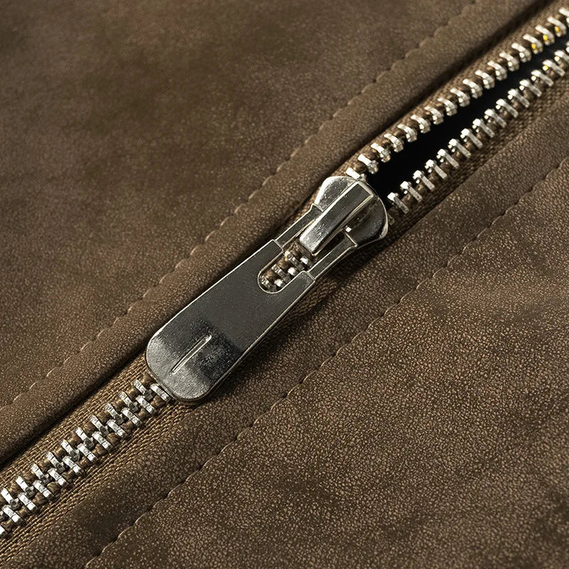 UrbanShield Casual Suede Winter Jacket