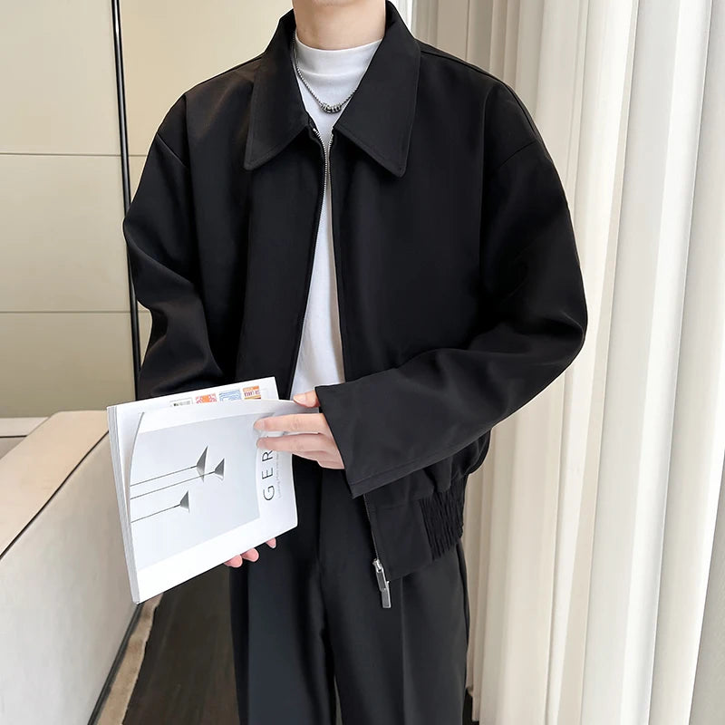 Everyday Zip-Front Autumn Travel Jacket