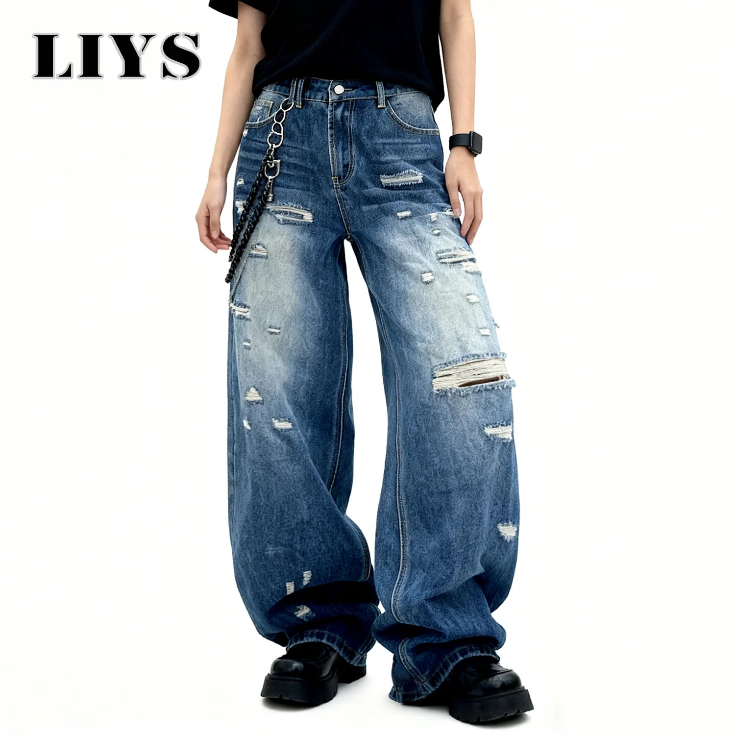 Urban Ripped Baggy Jeans