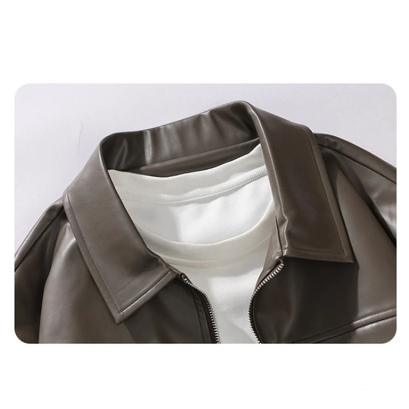 Urban Comfort Faux Leather Jacket