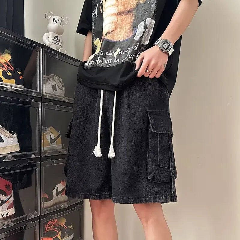Street Ease Oversized Hip Hop Shorts