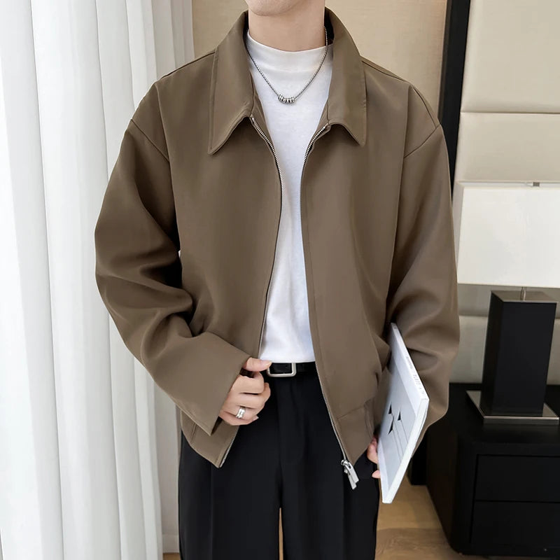 Everyday Zip-Front Autumn Travel Jacket