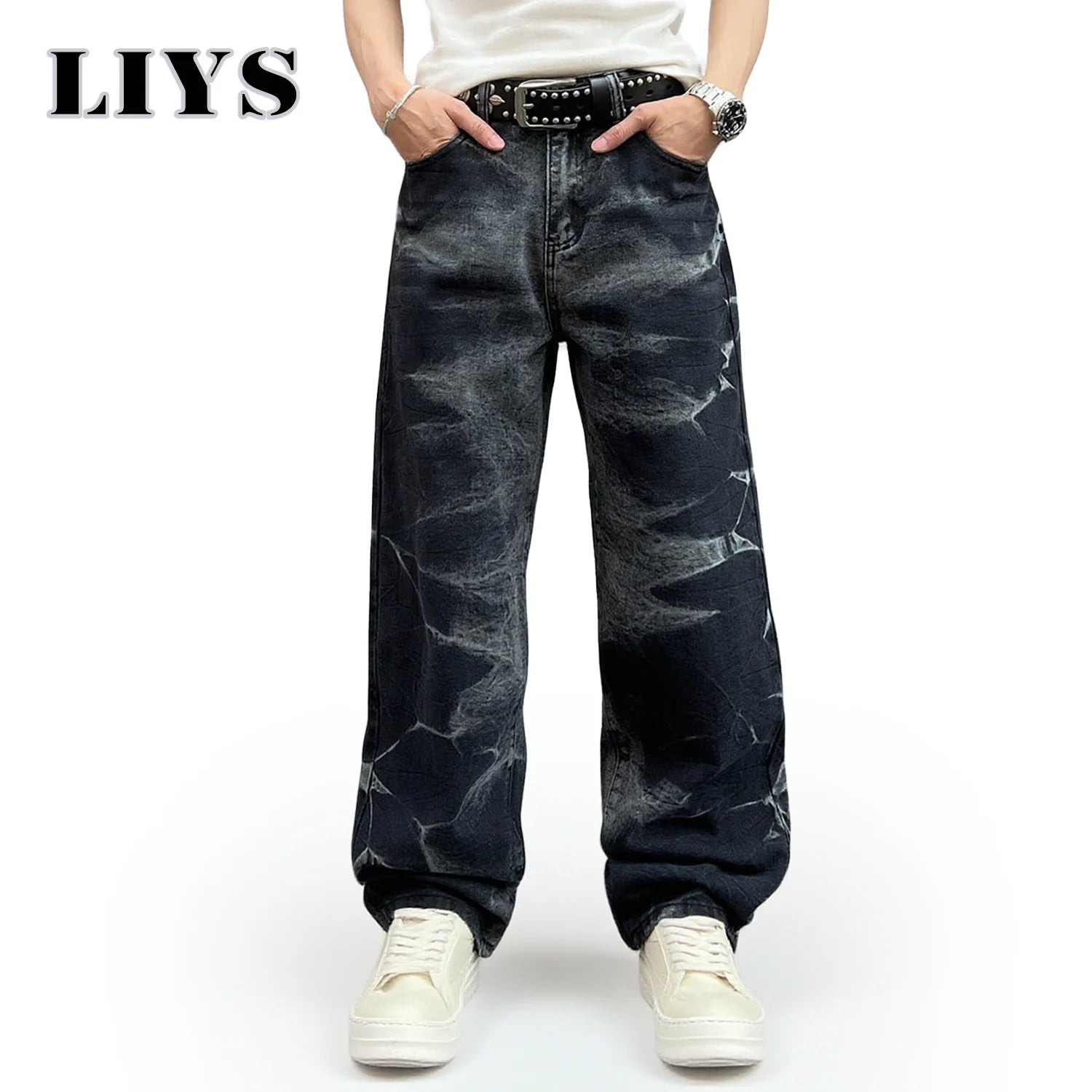 Retro Street Splash Jeans